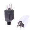 Us American 3 Pin 5-15P Ac Electrical Power Male Plug Adaptor Adapter Wire Rewireable Extension Cord Connector