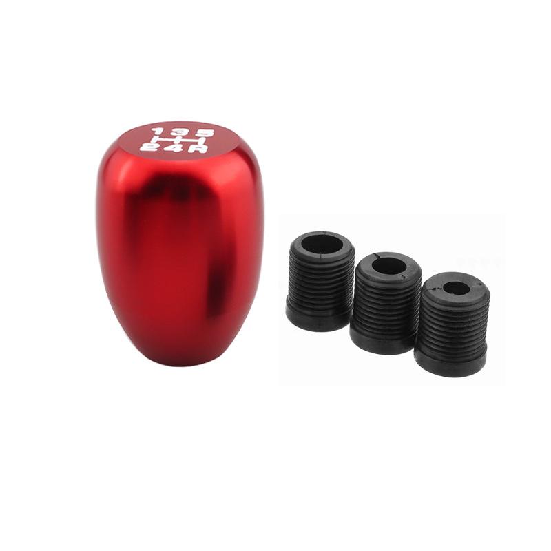 Universal Gear Shifter Knob 5 Speed Aluminum Car Manual Transmission Gear Shift Knob Shift Lever Automatic