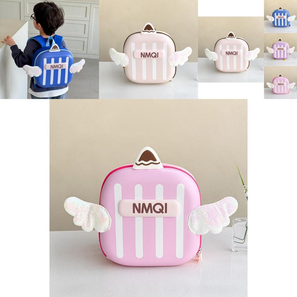 Cute Oxford Fabric Kindergarten Backpack With Breathable Wings For Kids Stylish And Fun