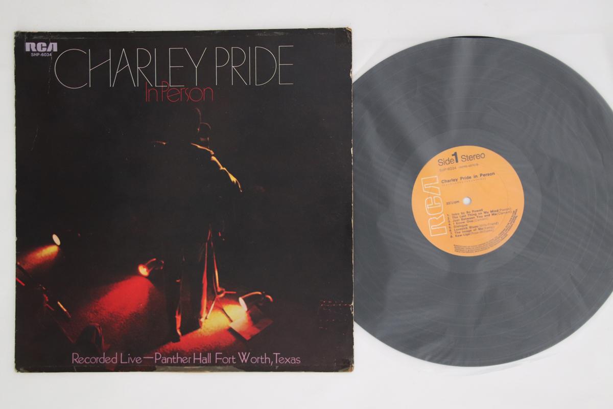 

Виниловая пластинка CHARLEY PRIDE Charley Pride In Person SHP6034 RCA Япония Кантри/Фолк Б/у