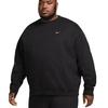Nike Solo Swoosh Fleece Pullover Crew DX1361-010