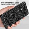 Black carved woven texture For Xiaomi Redmi Note 15 14 13 12 12S 11E 11 11S Pro Plus 4G 5G Black Soft TPU Phone Case