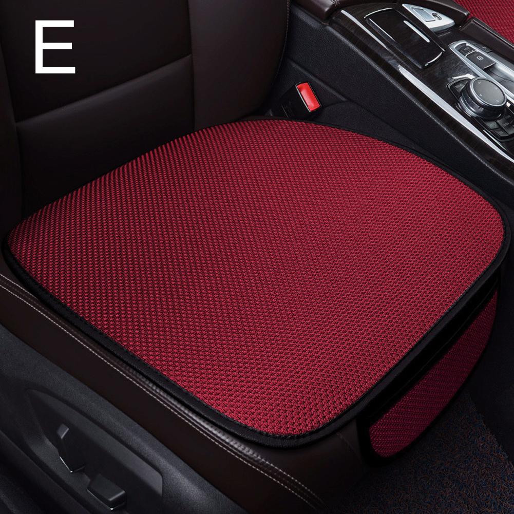 Cover Breathable Ice Silk Mat Cushion Cover Protector Non-slip Car Accessories For Comfort And Cooling In