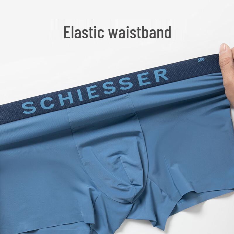 Schiesser Men's Becover Cooling 5A Antibacterial Quick-Dry Boxer Briefs (2-Pack)