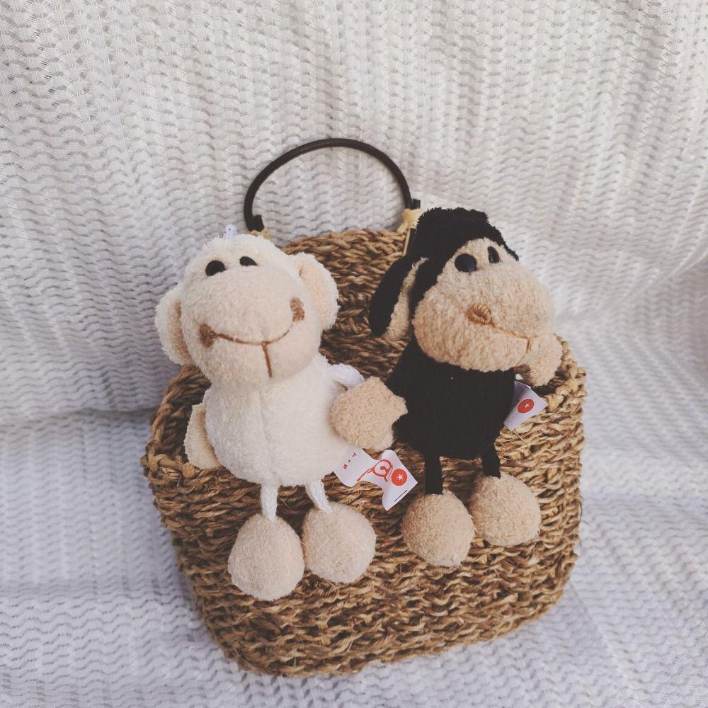 Cartoon Pendant Soft Stuffed Pendant Plush Alpaca Keyring Alpaca Plush Keychain Sheep Key Ring