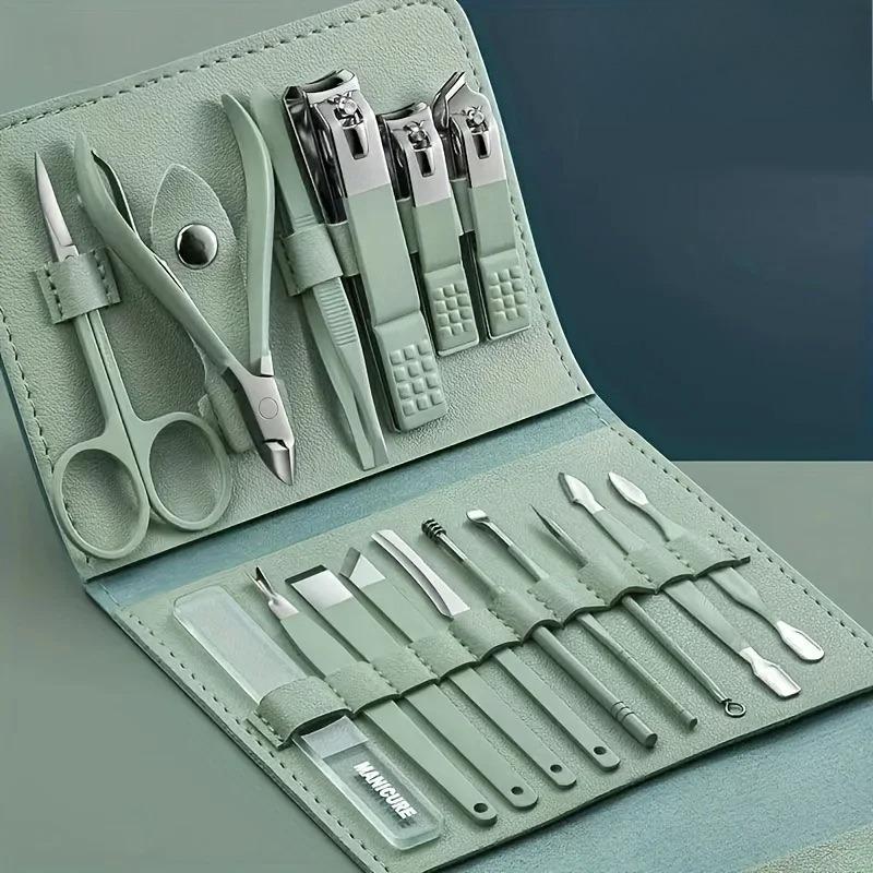 1pcs Nail Clipper Set for Home Use Stainless Steel Nail Clippers and A Complete Set of Tools for Trimming Toenails