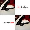 Anti-Scratch Trim Sticker Carbon Fiber Rearview Mirror Protector Anti-Rub Strip Sticker Anti-Collision Strip For Porsche Macan