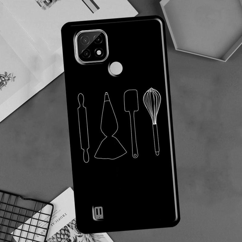Baking Cook Chef For OnePlus 10 Pro 9 Pro 8T 9R Nord2 Case For Realme 9 8 Pro 8i 9i C35 GT Neo 2 3 Master