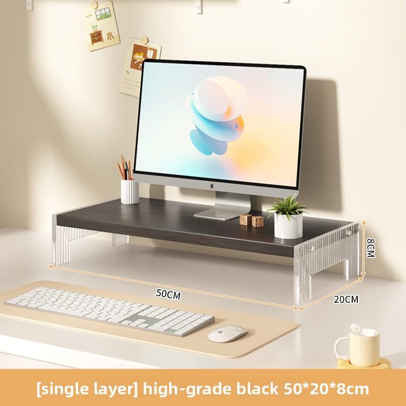 Акриловая настольная подставка-органайзер для хранения на столе дома или в офисе платформа для монитора 5130₽