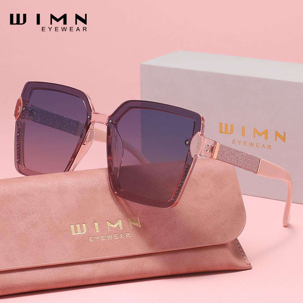 WIMN Premium Driving Sunglasses with Polarized Lenses, Anti-Glare Coating and Feather-Light Frame
