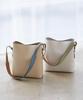 New Color Reversible Handle Bag Beige F [BIS] Added One-Shoulder (A4 Size) - (28)