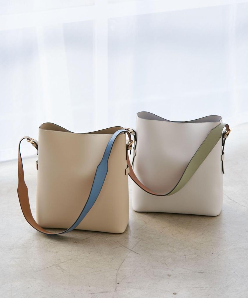 New Color Reversible Handle Bag Beige F [BIS] Added One-Shoulder (A4 Size) - (28)