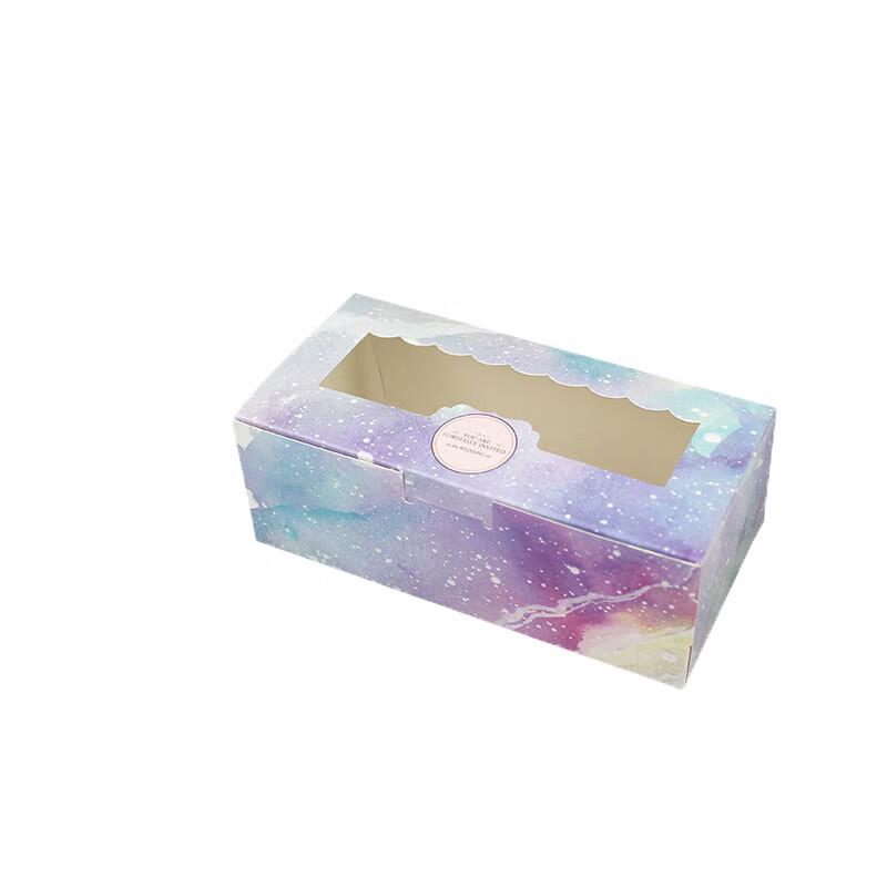 

Starry Sky 2-Cavity Dessert Packaging Box