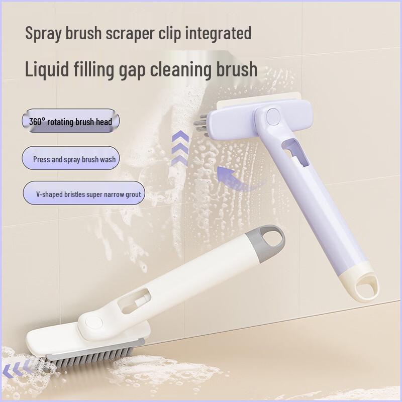 Kapabear 3-in-1 Rotierende Flüssigkeitsspender-Fugenreinigungsbürste