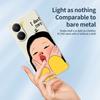 For Xiaomi Redmi Turbo 4 5G/Poco X7 Pro 5G Case Girl Holding Face Pattern Printing Straight Edge TPU Phone Back Cover