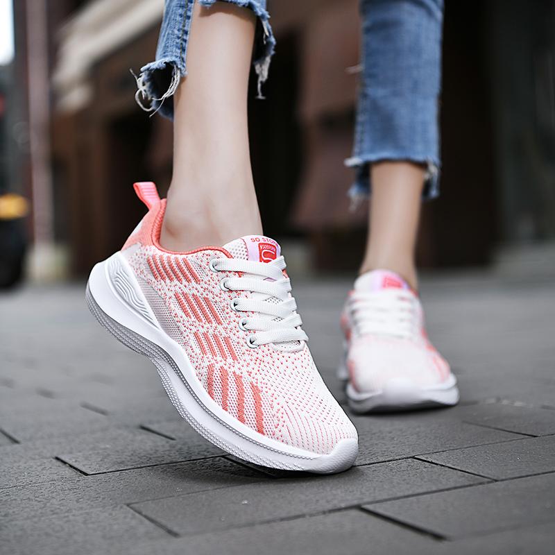 Women's Sports Shoes Breathable Casual Running Shoes Lightweight Mesh Training Walking Shoes 2025 Women's Fashion New Product
