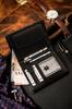 Men's leather wallet equipped with RFID system - Rovicky