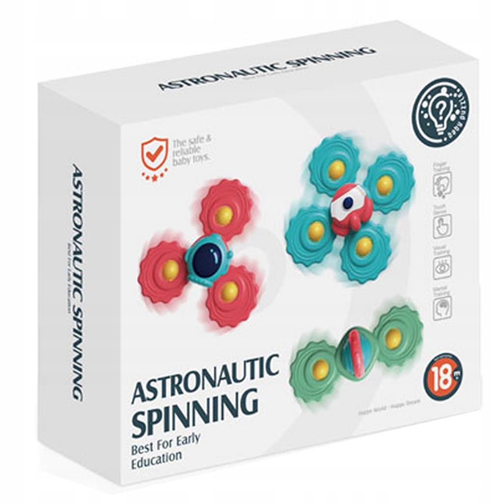 [PACK][1] Set of 3 Spinner Teethers with Suction Cups U974
