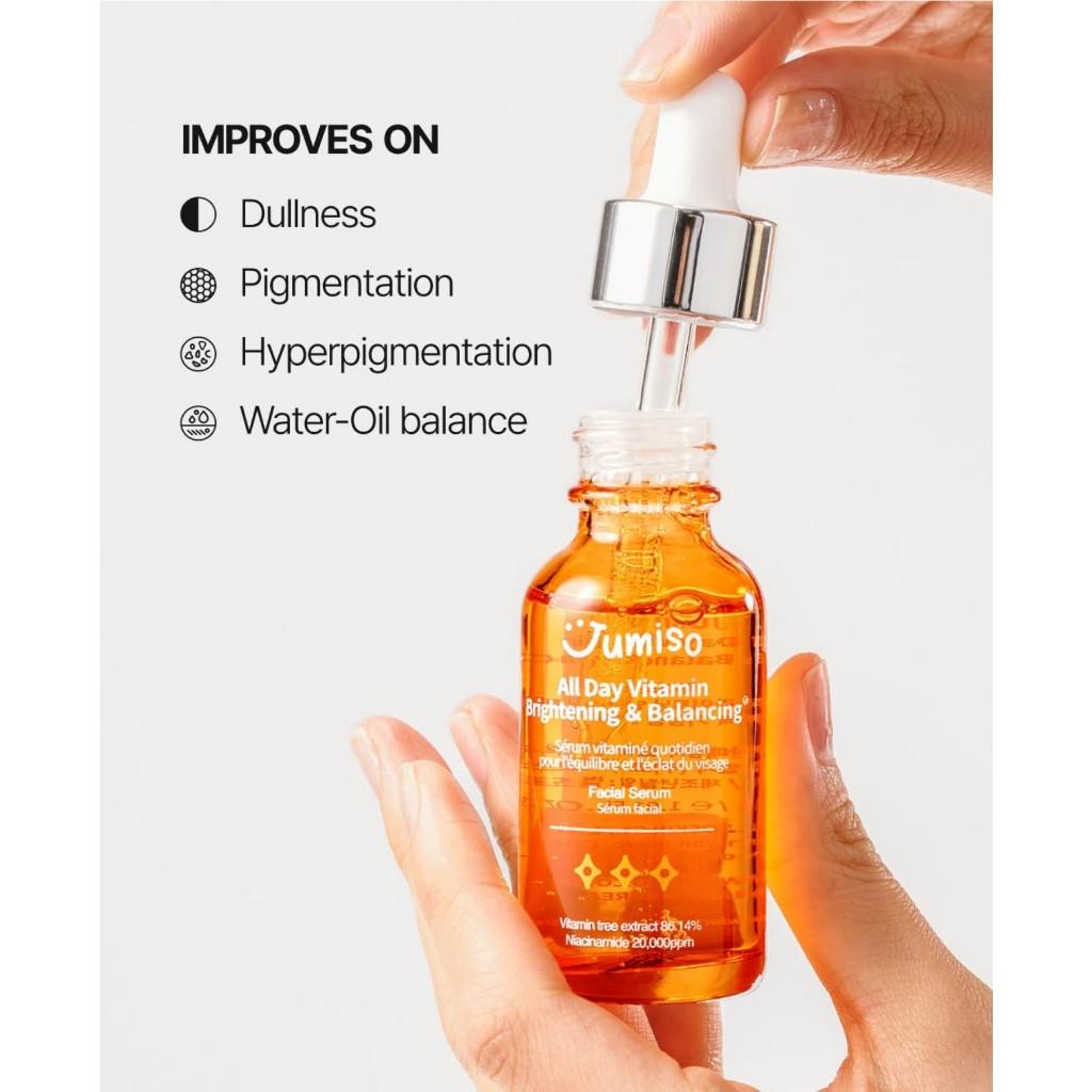 jumiso All Day Vitamin Brightening & Balancing Facial Serum 30ml