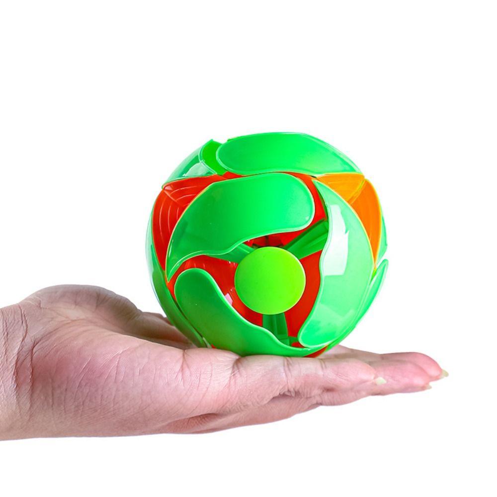 Handheld Color Changing Ball Toy Plastics Dual Color Telescopic Ball  Gags Joke Party