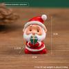 Mini Christmas Action Figure Cartoon Model Toy Decoration Doll Gift Children