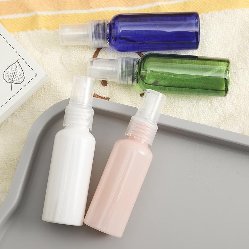 Дорожный распылитель, многоцелевой портативный прозрачный компактный распылитель розовый