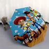 1 Auto Open Toy Story, Woody Themed Colorful 8-rib Portable Umbrella for Men and Women, A Compact Commuting Companion Suitable for Daily Dri