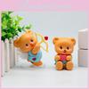 Butter Lovable Bear Pvc Figurine For Creative Desk Decor And Trendy Collectible