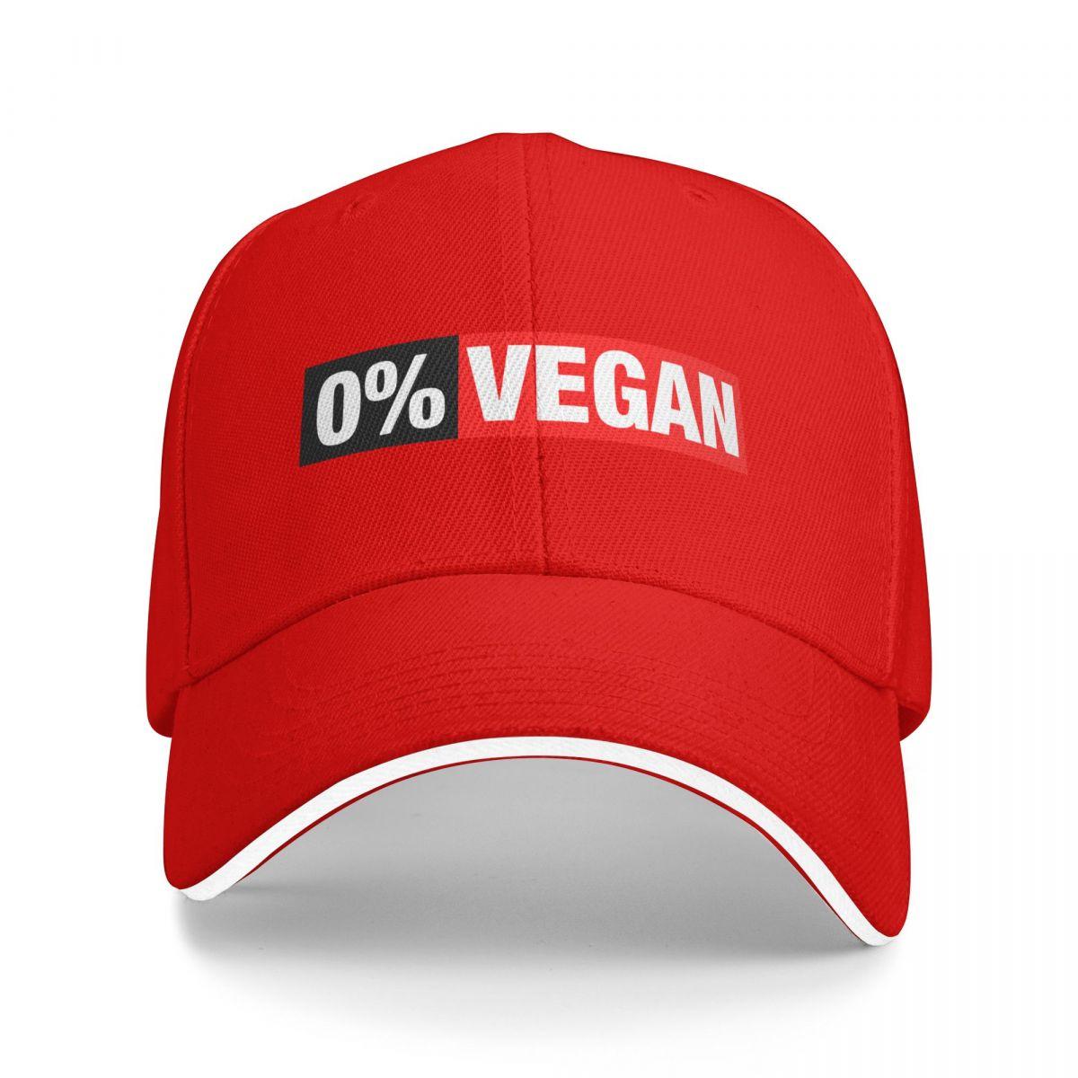 

Baseball Caps 0 Vegan Vegetarian Awesome Customized Men Women Sport Summer Hats One Size