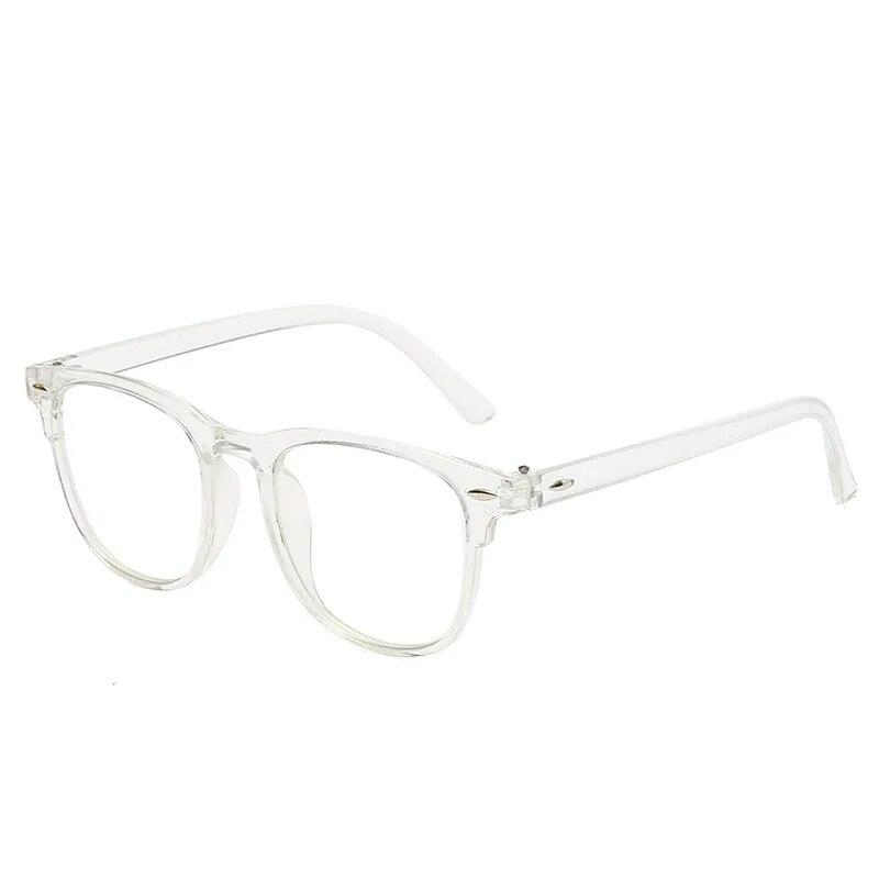 Anti Blue Light Oversized Myopia Glasses for Women Men Minus Eyeglasses Optical Prescription Nearsighted Eyewear Diopter 0~-6.0
