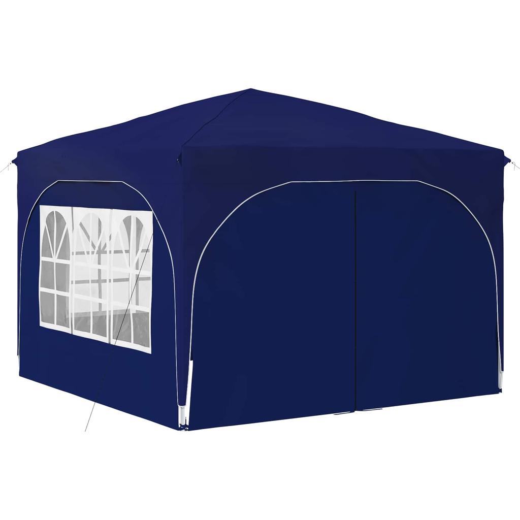 Pop Up Party Tent 290 X 290 X 245 Cm Blue