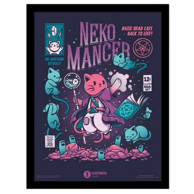 Póster enmarcado de Nekomancer