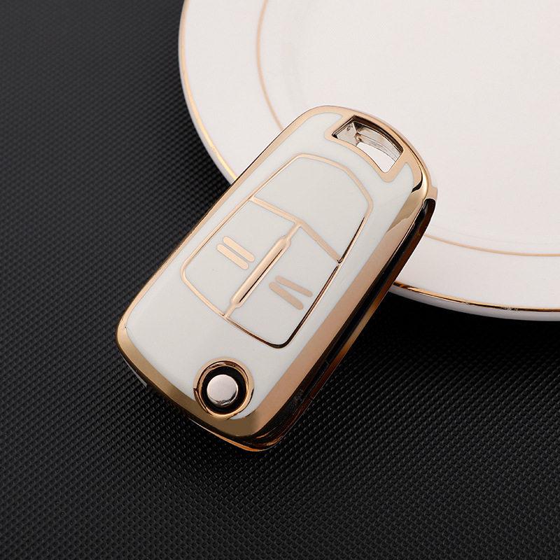 Opel Antara Zafira Vectra Key Cover (2010-2013 Models) - Golden Edge Protective Case