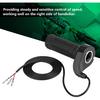 Full Twist Throttle Ebike Throttle 22.5mm / 0.88in Universal Electric Scooter Throttle with 3 Wires for Electric Scooters, Bicycles, Pocket Bikes,