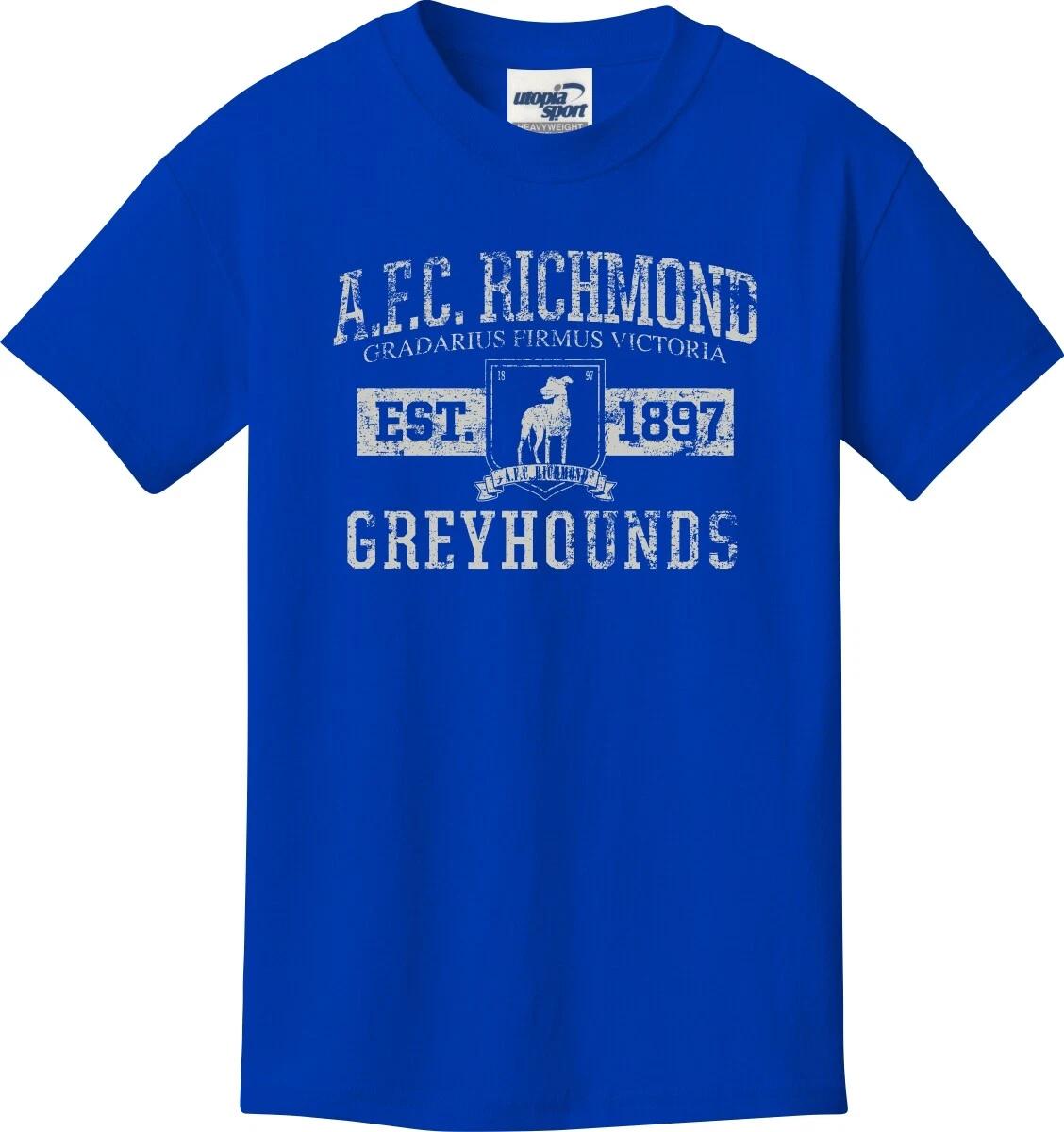 AFC Richmond Greyhounds Distressed Unisex T shirt (S-5X) 2XL