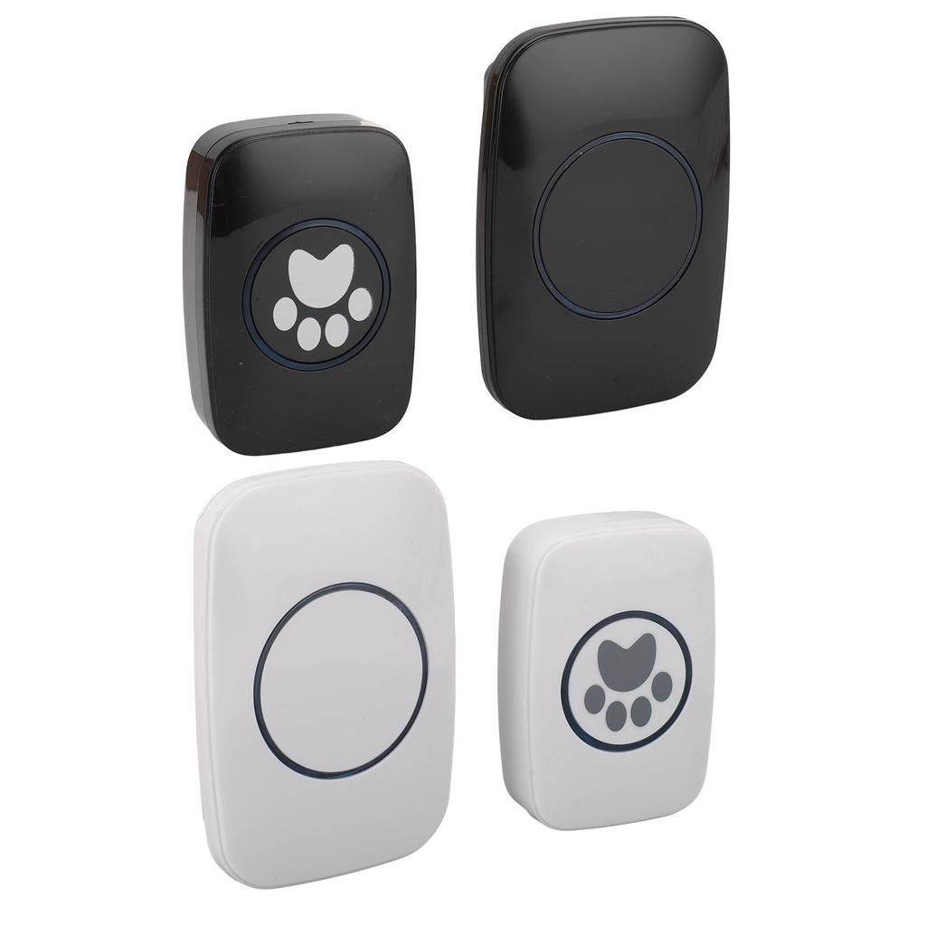 Smart Hund Türklingel Tragbare Intelligente Sensing Drahtlose Hund Türklingel Sender und Empfänger für