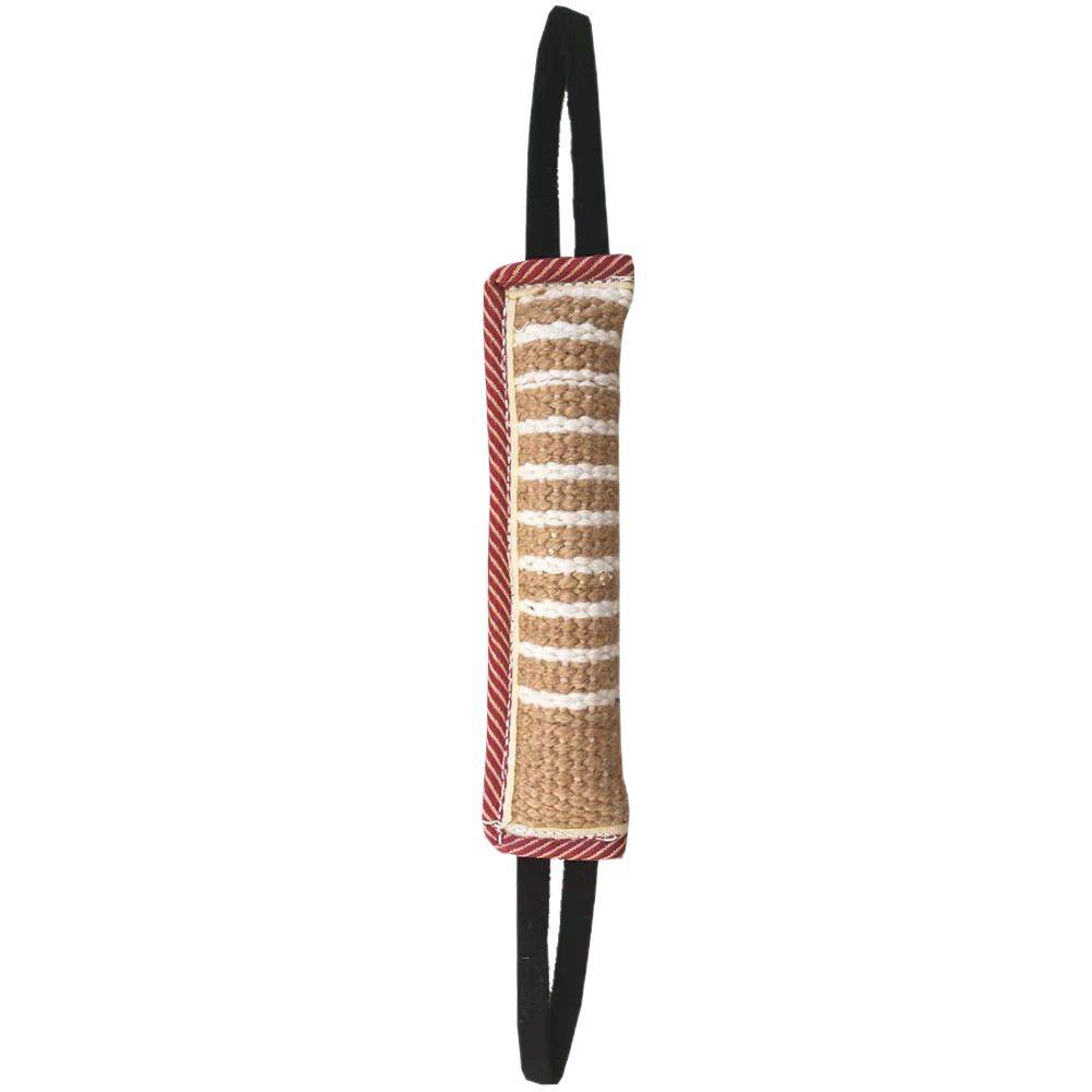 Burlap Bite Stick & Teething Toy - Interactive Training & Fetch Toy for Dogs