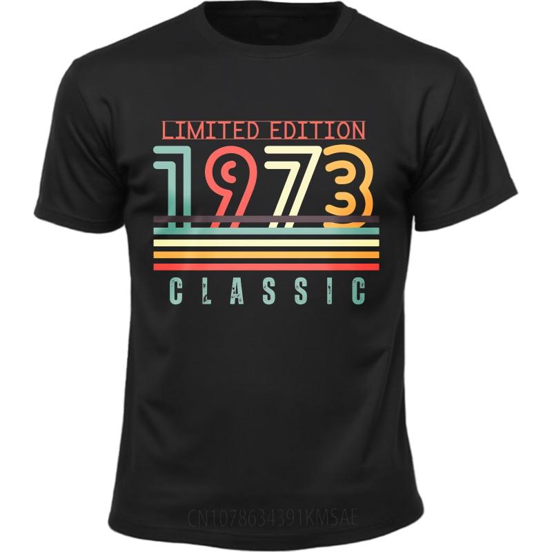 

2026 Summer New Classic 1973 Design Men s T-shirt High-quality and Fashionable Printed Round-neck T-shirt for Both Men and Wo... S разноцветный