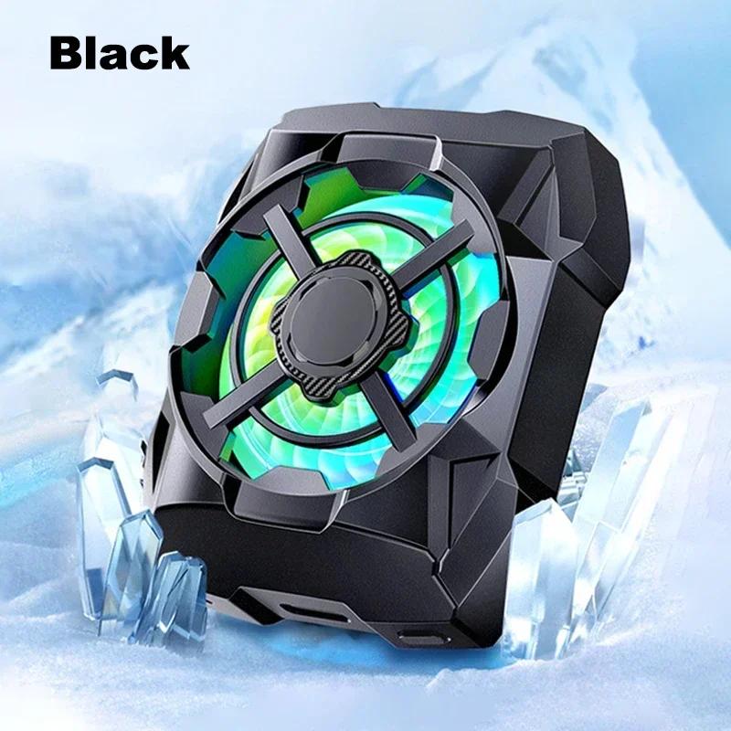 Universal Mobile Phone Cooler Air-cooled Magnetic Cooling Fan Radiator for IPhone Android PUBG 3 Gears Adjustable Heat Sink