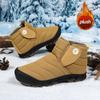 TUINANLE Dámské zimní boty Kožešinové teplé kotníkové boty Dámské zateplené plyšové protiskluzové bavlněné boty