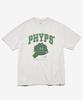 Physical Department Monday Routine Broccoli Short Sleeve T-Shirt_White