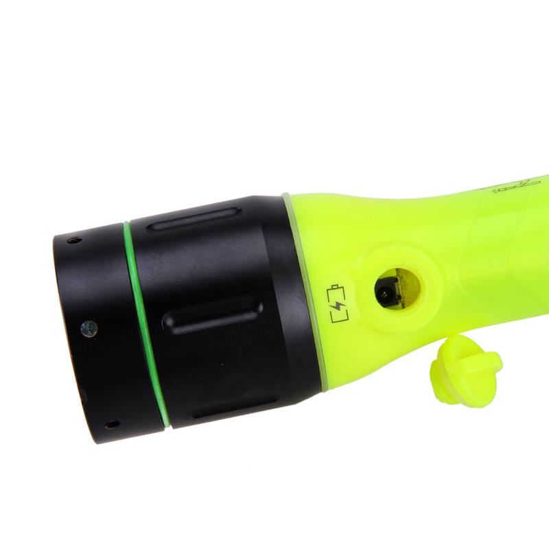 VASTFIRE 5000lm led Build-in 6000mAh 26650 Battery Diving Flashlight Scuba Dive Torch Waterproof underwater Lantern