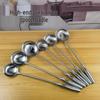 JingJingRS Long-Handle Stainless Steel Slotted Spoon