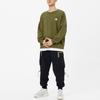New Balance Sweatshirts Unisex Olive Green Crew Neck Moderate Regular AMT13345-OV