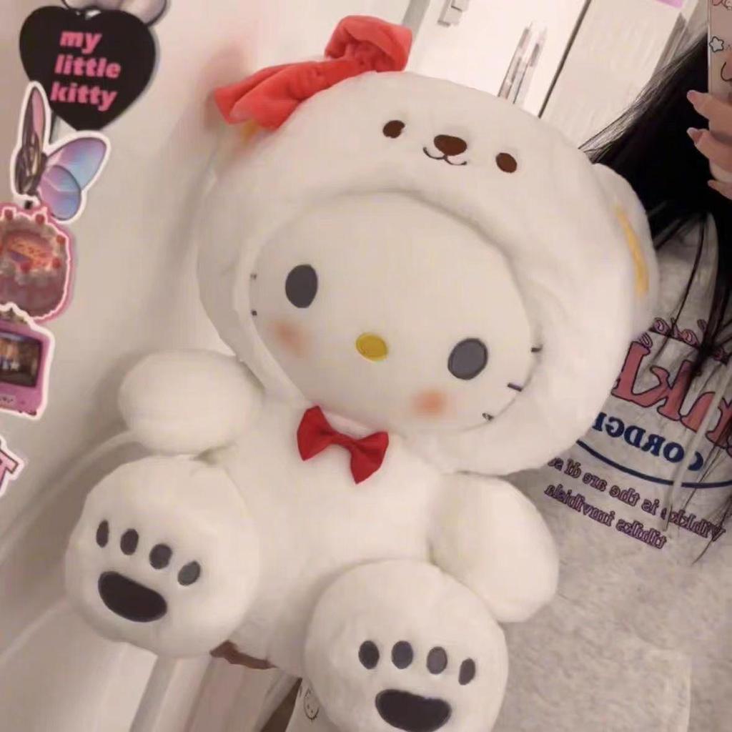 Sanrio Cinnamoroll & Kuromi Plush Dolls - Cute Kitty Toys for Kids