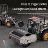 Steel Power Alloy Wheel Loader Toy - Bulldozer & Engineering Vehicle for Kids