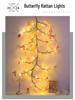 Branch and Vine LED Fairy Lights: Shapeable Butterflies & Flowers for Indoor Wall Decor and Creating a Romantic Atmosphere.