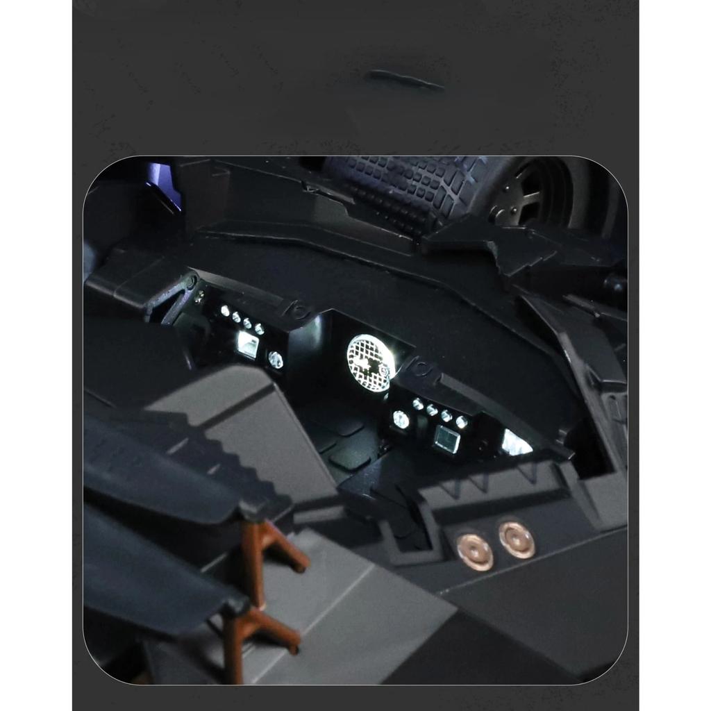 1/24 BAT Batmobile Tumbler Alloy Car Diecasts & Toy Vehicles Car Model Miniature Scale Model Car Toys for Children