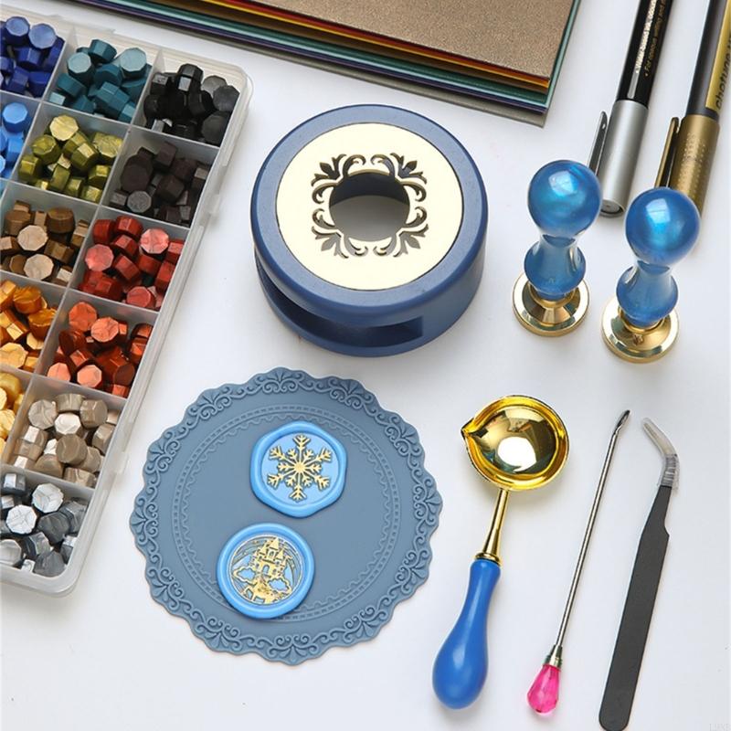 Wax Seal Stamp Set Wax Warmers, Sealing Stamp Head, Stamp Handle, Paint Pen China Mainland