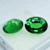 Natural Tsavorite Green Garnet Oval Cut 8 To 10 Ct Certified Loose Gemstones